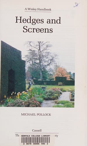 Tapa de Hedges and screens