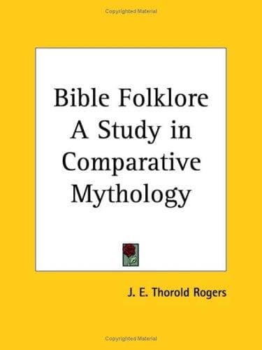 Tapa de Bible Folklore A Study in Comparative Mythology