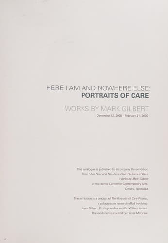 Tapa de Here I Am and Nowhere Else