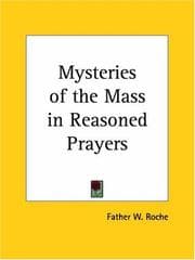 Tapa de Mysteries of the mass in reasoned prayers