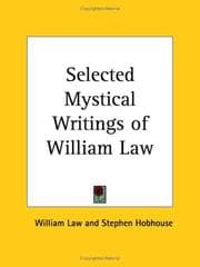 Tapa de Selected Mystical Writings of William Law