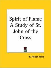 Tapa de Spirit of Flame A Study of St. John of the Cross