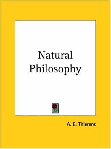 Tapa de Natural Philosophy