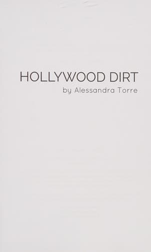 Tapa de Hollywood dirt