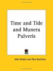 Tapa de Time and tide and Munera pulveris