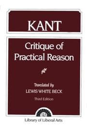 Tapa de Critque of Practical Reason