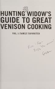 Tapa de Hunting Widow's Guide to Great Venison Cooking