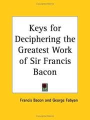 Tapa de Keys for Deciphering the Greatest Work of Sir Francis Bacon
