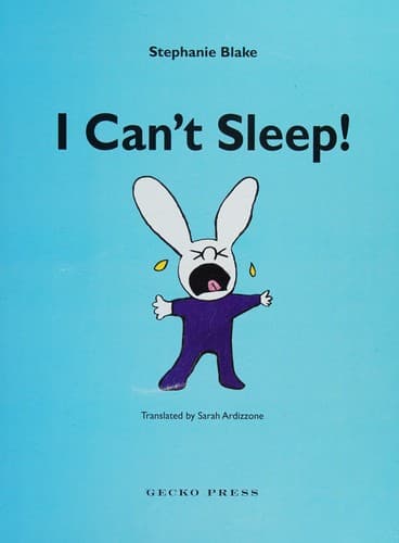 Tapa de I Can't Sleep!