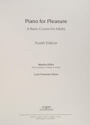 Tapa de IE PIANO PLEASURE CD-MIDI 4E
