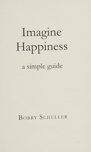 Tapa de Imagine Happiness