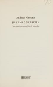 Tapa de Im Land der Freien