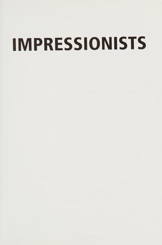 Tapa de Impressionists (Mini Art Series)