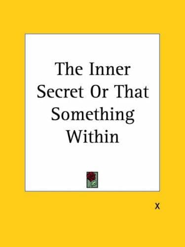 Tapa de The Inner Secret or That Something Within