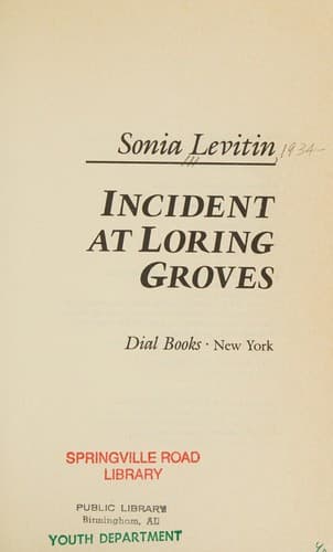Tapa de Incident at Loring Groves