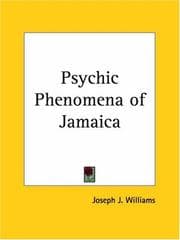 Tapa de Psychic Phenomena of Jamaica
