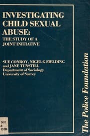 Tapa de Investigating Child Sexual Abuse