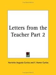 Tapa de Letters from the Teacher, Part 2