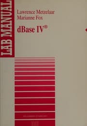 Tapa de Lab Manual Dbase IV