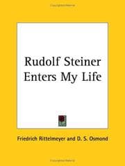 Tapa de Rudolf Steiner enters my life