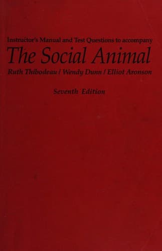 Tapa de Test Questions Social Animal