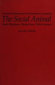 Tapa de Test Questions Social Animal
