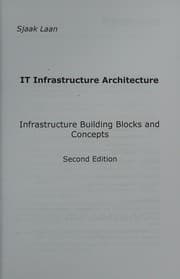 Tapa de It Infrastructure Architecture - Infrastructure Building Blocks and Concepts Second Edition