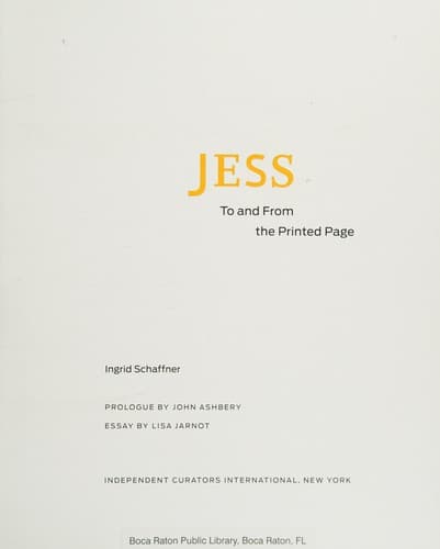 Tapa de Jess
