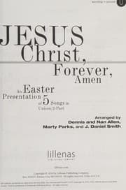 Tapa de Jesus Christ, Forever, Amen
