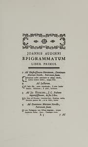 Tapa de Joannis Oweni Epigrammata