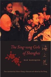 Tapa de The Sing-song Girls of Shanghai (Weatherhead Books on Asia)