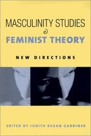 Tapa de Masculinity Studies and Feminist Theory