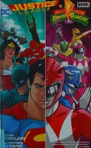 Tapa de Justice League, Saban's Mighty Morphin Power Rangers
