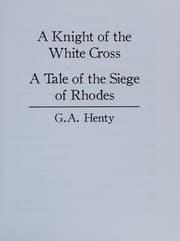 Tapa de A Knight of the White Cross