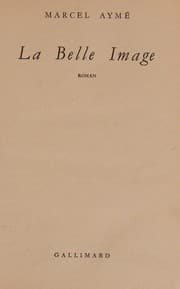 Tapa de LA BELLE IMAGE (BLANCHE)