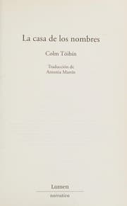 Tapa de casa de los nombres