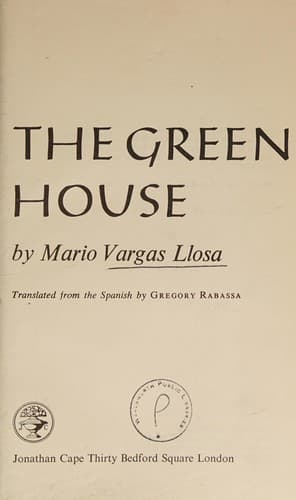 Tapa de Green House