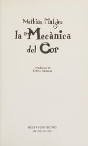 Tapa de La mecànica del cor