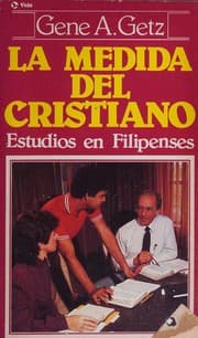 Tapa de La Medida Del Cristiano - Estudios En Filipenses