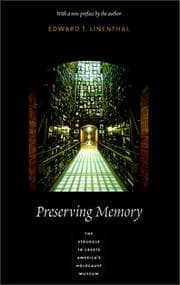 Tapa de Preserving Memory