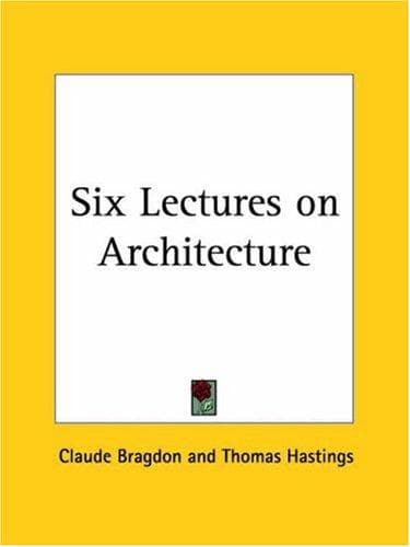 Tapa de Six Lectures on Architecture