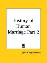 Tapa de History of Human Marriage, Part 2