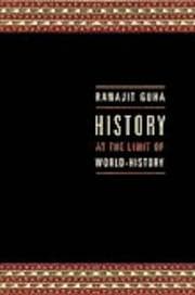 Tapa de History at the Limit of World-History (Italian Academy Lectures)