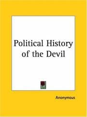 Tapa de Political History of the Devil