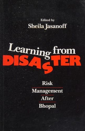 Tapa de Learning from disaster
