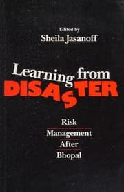 Tapa de Learning from disaster