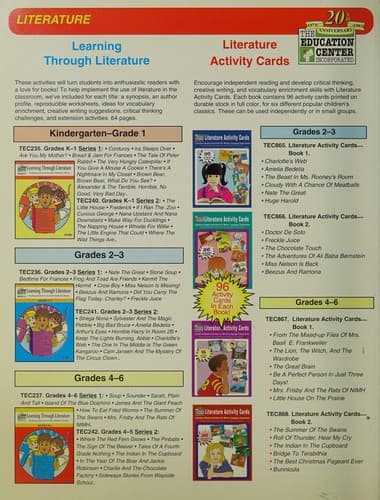Tapa de Learning through literature