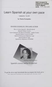 Tapa de Learn Spanish at Your Own Pace