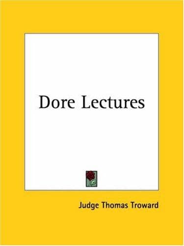 Tapa de Dore Lectures