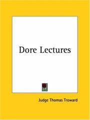 Tapa de Dore Lectures